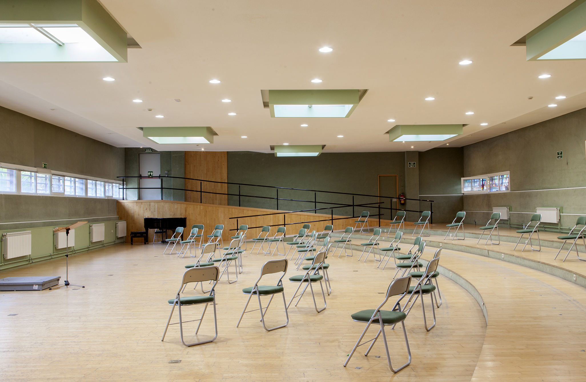 Sala de ensayos del Complejo Educativo Ciudad Escolar - San Fernando